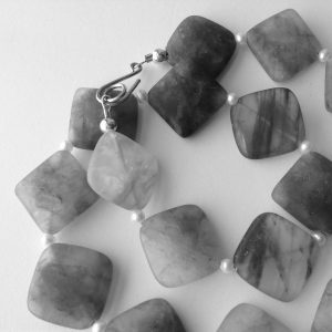 Cloudy Crystal Necklace