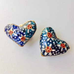 Love Heart Clip-on Studs