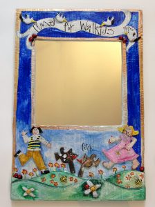 ‘Time for Walkies’ Mirror
