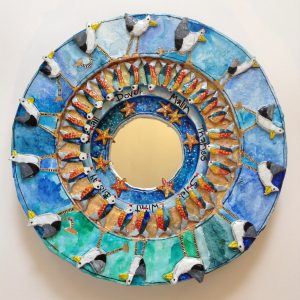 ‘Seaside Plate’ Mirror