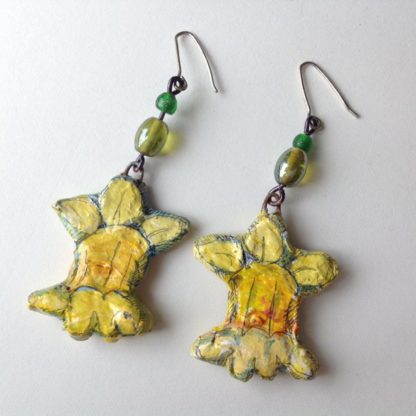 Daffodil drop Earrings