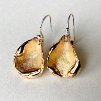‘Gold Petal’ Drop Earrings