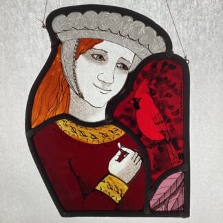 ‘Cardinal’ Stained Glass