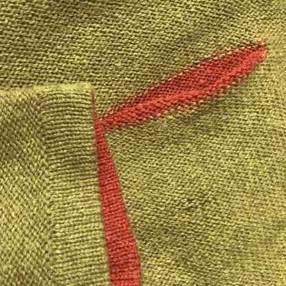  ‘Carousel’ Sweater in Sap/Flame