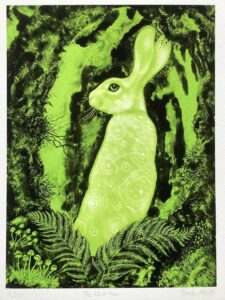Print  ‘The White Hare’