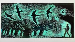 Print  ‘Guided by Trees’