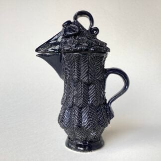 'Indigo Sparrow Beak' Lidded Jug