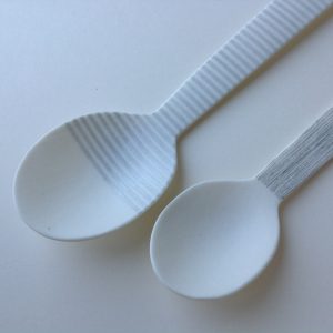 Decorated Porcelain Spoons