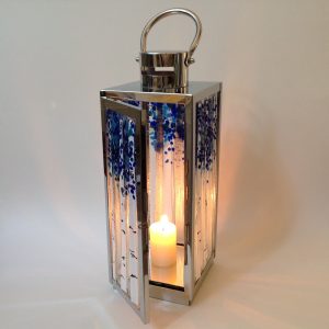 Silver Birch Small Lantern ‘Summer’