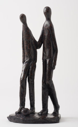 ‘Brothers’ Stone Resin Sculpture