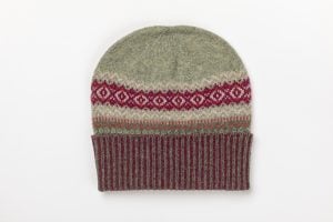 Alpine Turnup Beanie  Old Rose