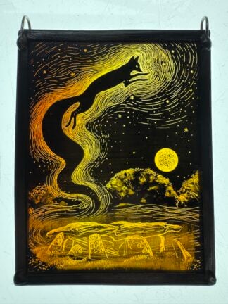 'Black Fox at Arthur's Stone'