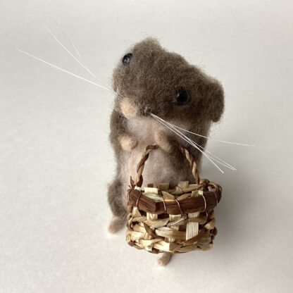 'Mouse with Basket'
