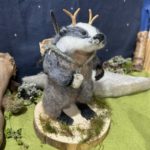 'Badger with Copper Antlers'