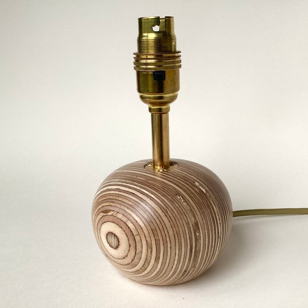 'Round Ply Lamp Base'
