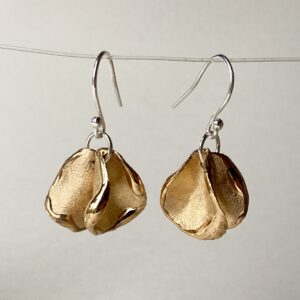 ‘Twin Petal' Drop Earrings