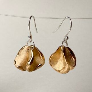 ‘Twin Petal' Drop Earrings