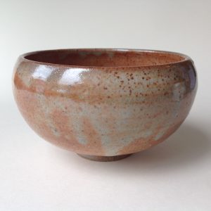 Small Shino and Ash Bowl