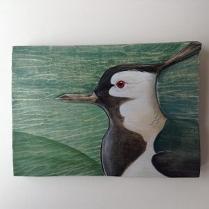 Relief Wood Carving ‘Lapwing 2’