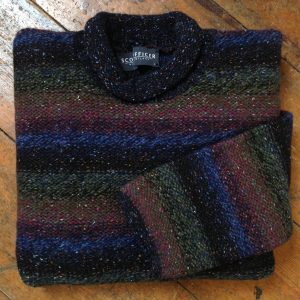 Reverse Multi Stripe Sweater