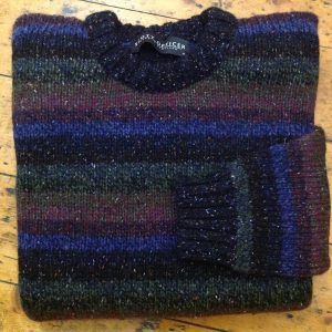 Classic Stripe Sweater Dark Marls