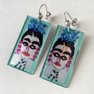 'Frida Turquoise' Drop Earrings