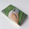 'Bearded Tit' Relief Wood Carving