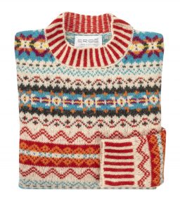 Brodie Sweater in Firecracker