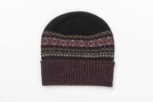 Alpine Turnup Beanie Blackbird