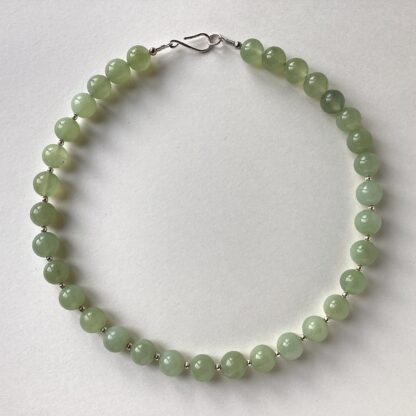'Aventurine & Silver Necklace'