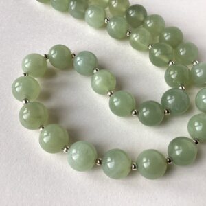 'Aventurine & Silver Necklace'