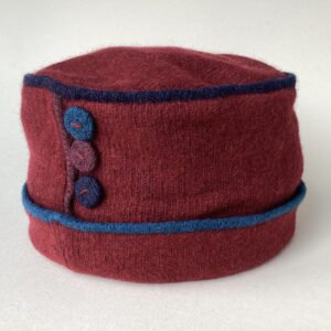 ‘Carmine’ Button Hat