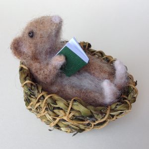 ‘Mouse Basket & Green Book’
