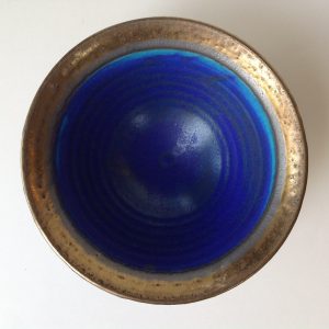 Stoneware Copper Oxide Bowl Medium