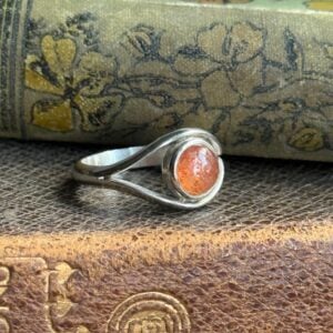 'Sunstone Silver Ring’