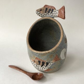 ‘Fish’ Salt Pot