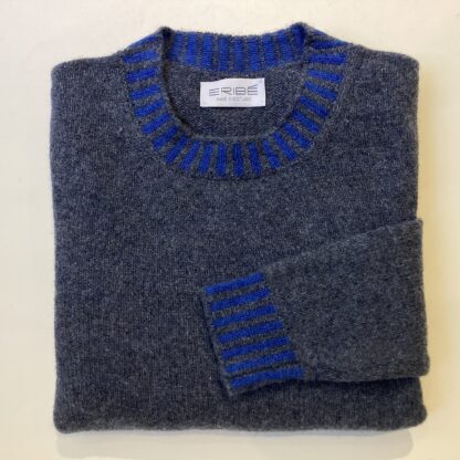 Bruar Sweater in Blueberry