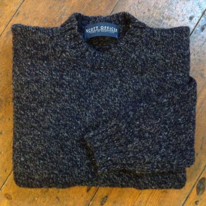 ‘Brown/Black Marl’  Wool  Sweater