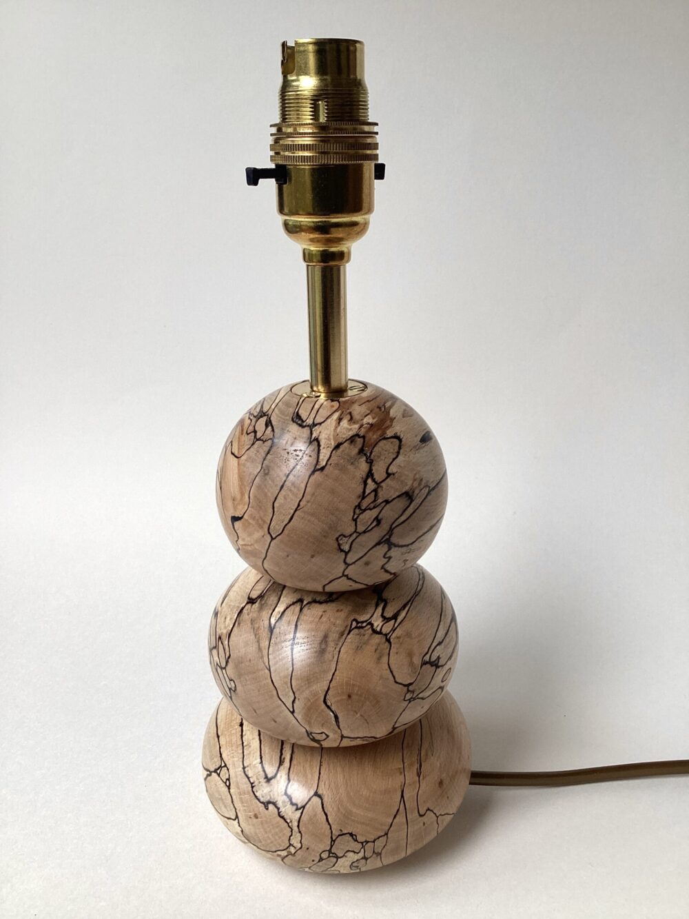 ‘Three Bobble Lamp Base’