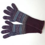 Alpine Rib Cuff Gloves in Selkie