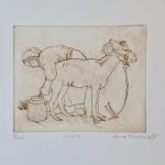 ‘Crete  Milking the Goat’