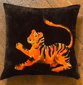 'Tiger on Brown'
