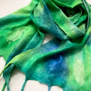 ‘Delphiniums’ Summer Scarf’