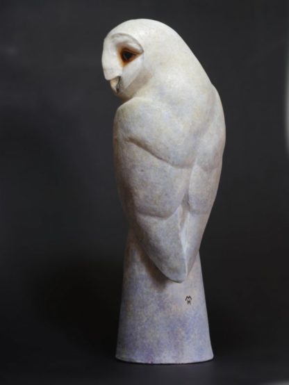 'Twilight Owl' Ceramic Sculpture