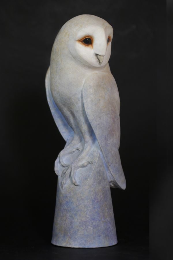 'Twilight Owl' Ceramic Sculpture Old Chapel Gallery