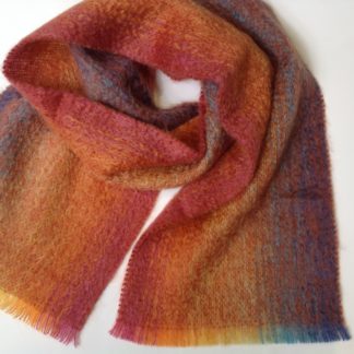 'Mohair Scarf in Campion