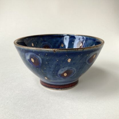 Mini Olive Bowl with Gold Lustre Fish