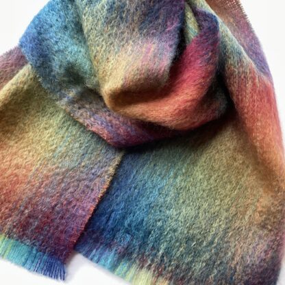 'Mohair Scarf in Hue