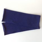 Cashmere Wrist Warmers in Ink