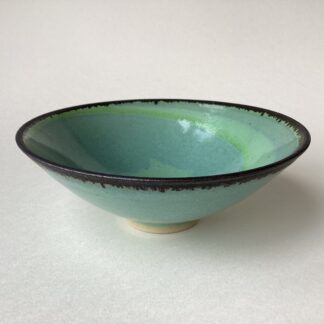 Green and Bronze Medium Bowl